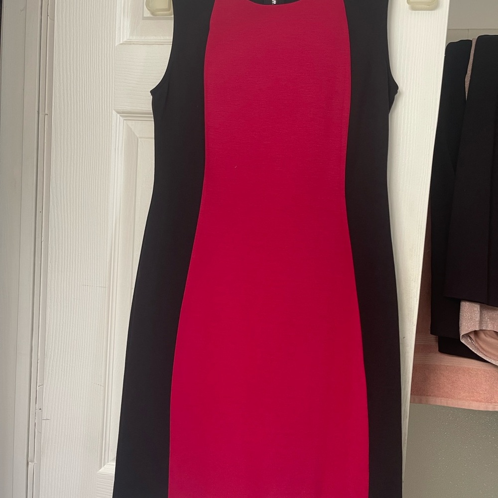 Mossimo Supply Co Red and Black Sheath Mini Dress